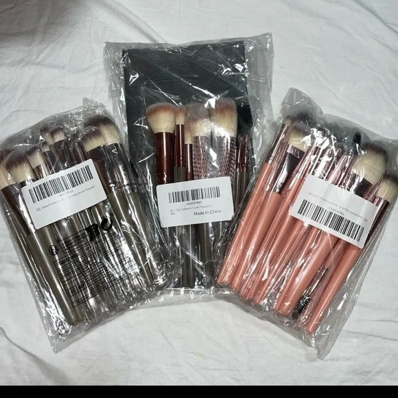 Makeup Brush bundle- Pink and Brown - Picture 3 of 3